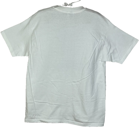 Vintage T-Shirt Size L White Bike-A-Thon 1995 Lake Chelan 20th Anniversary - Picture 2 of 10